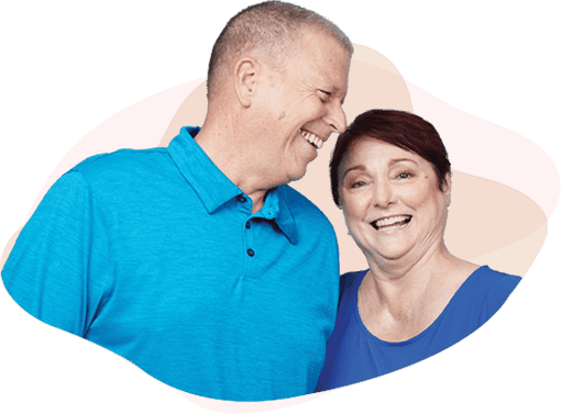 Older Couple with Dental Work Smiling